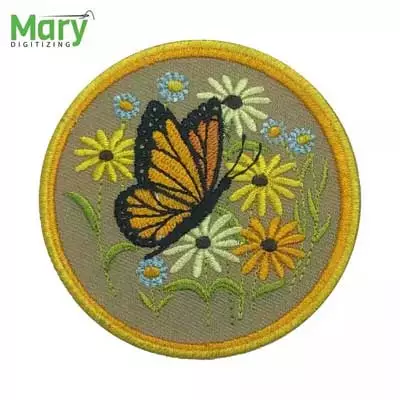butterfly Embroidery Patches